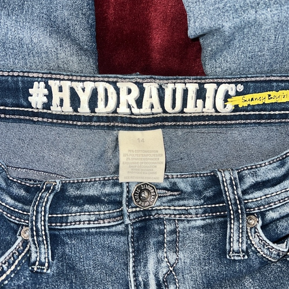Hydraulic Kids Blue Denim Jeans - Picture 2 of 3